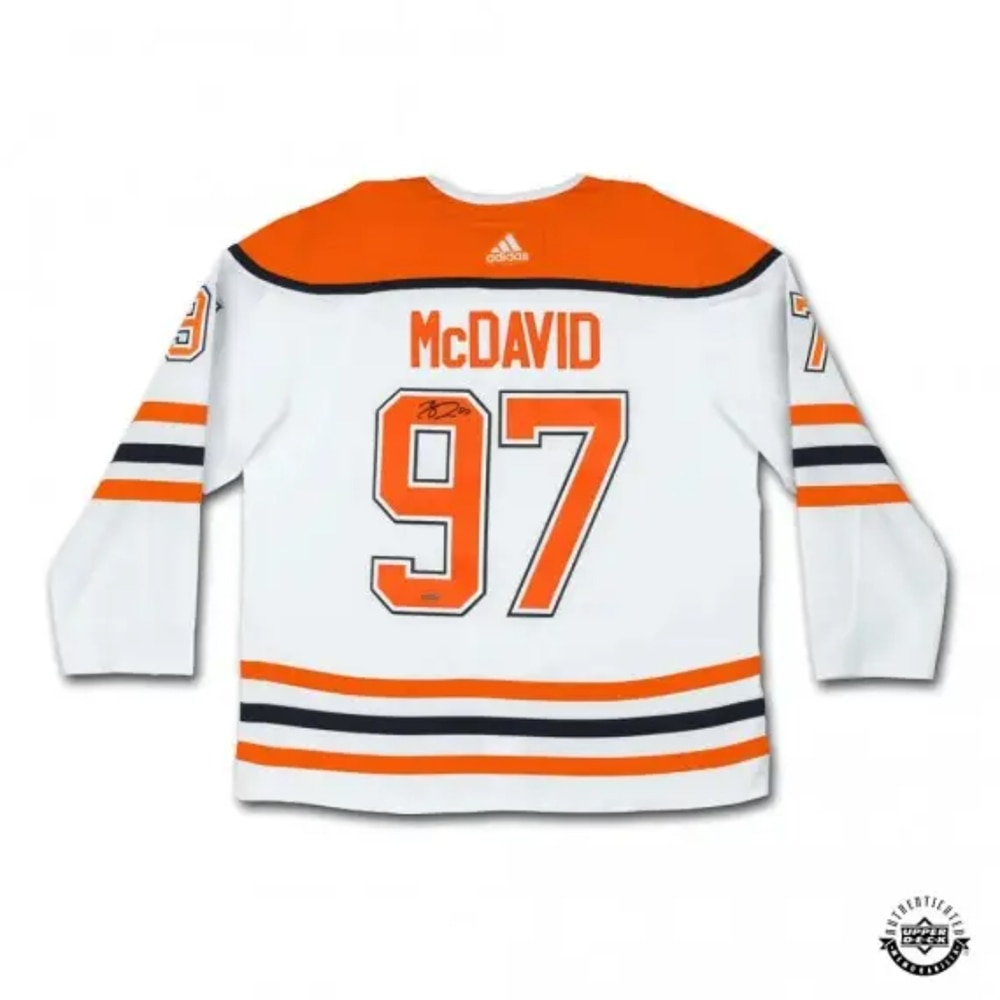 Mcdavid orange best sale jersey