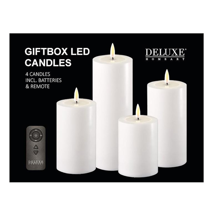 Image 721101_WHT.jpg, Product 721-101 / Price $129.99, Deluxe Home Art Wax LED Gift Box from Deluxe Home Art on TSC.ca's Home & Garden department