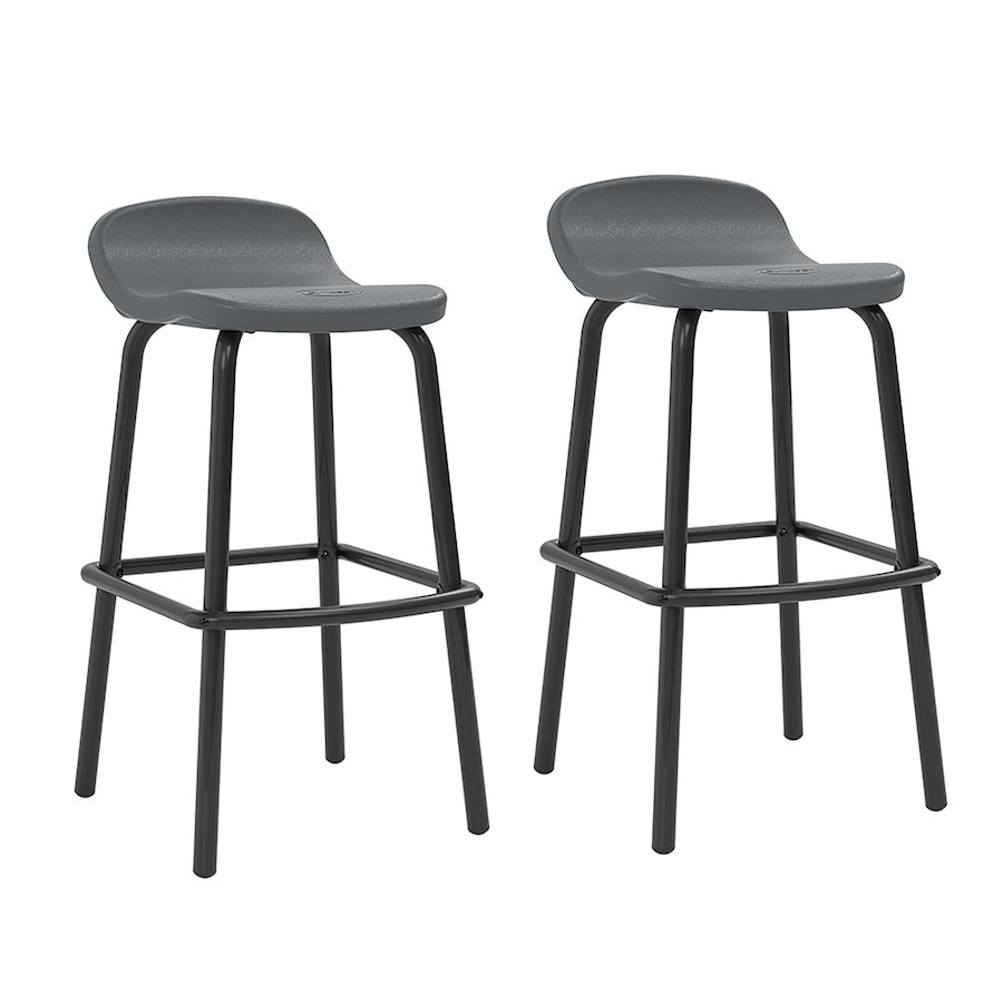 Image 721155.jpg, Product 721-155 / Price $289.99, Suncast Outdoor Bar Stools (2-pack, cool grey) from Suncast on TSC.ca's Home & Garden department