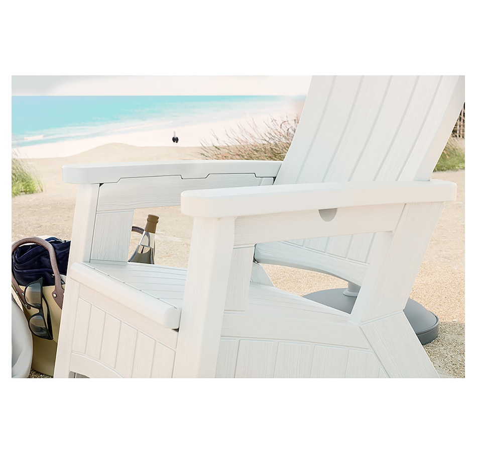 Image 721160_ALTMORE1.jpg, Product 721-160 / Price $229.99, Suncast Adirondack Chair with Storage (ice cube) from Suncast on TSC.ca's Home & Garden department