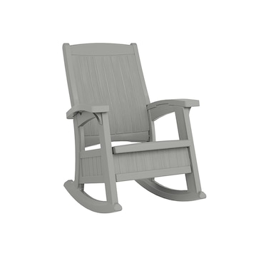 Suncast Rocking Chair with Storage (dove grey)