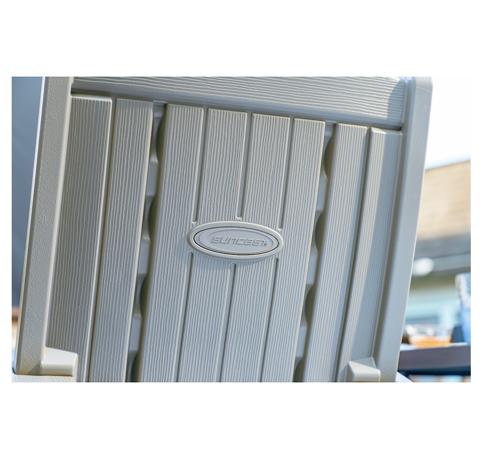 Image 721165_ALTMORE6.jpg, Product 721-165 / Price $289.99, Suncast Rocking Chair with Storage (dove grey) from Suncast on TSC.ca's Home & Garden department