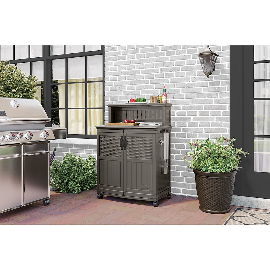 Image 721169_ALTMORE1.jpg, Product 721-169 / Price $364.99, Suncast Patio Storage And Prep Station (stoney) from Suncast on TSC.ca's Home & Garden department