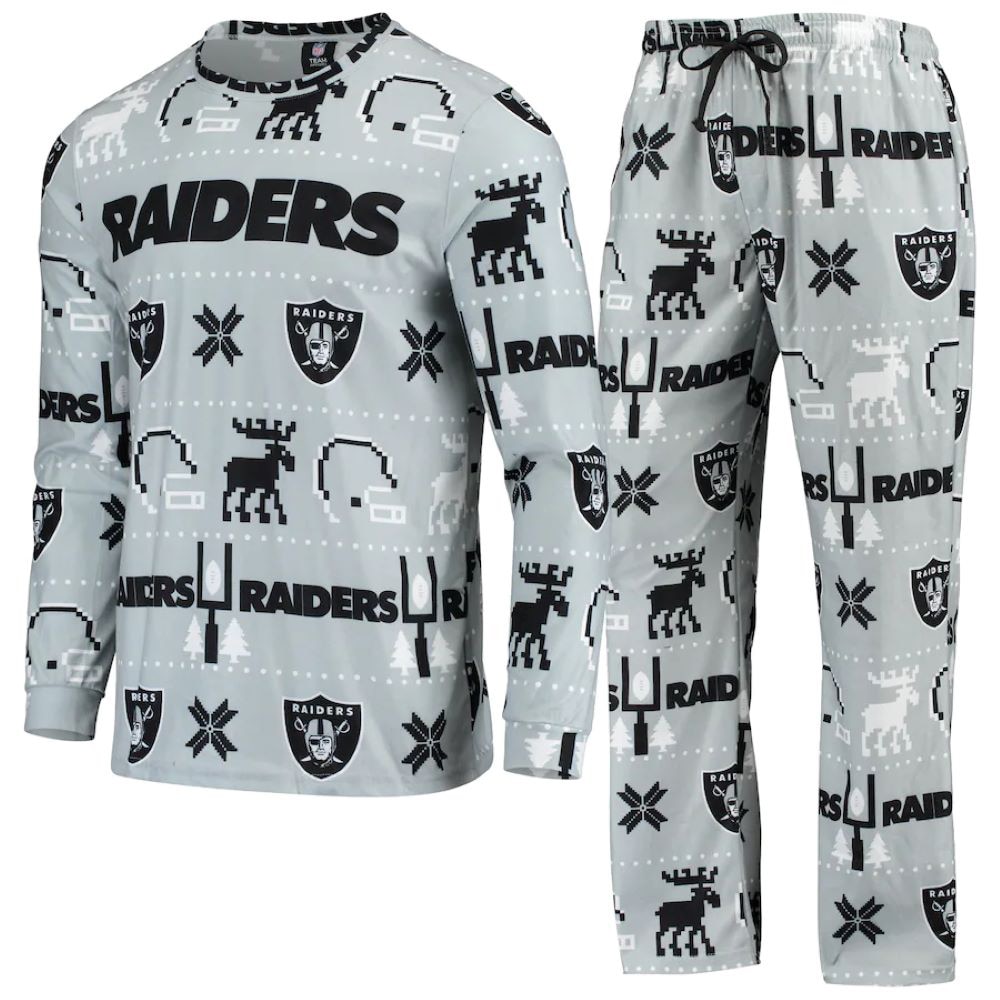 Raiders christmas pajamas sale