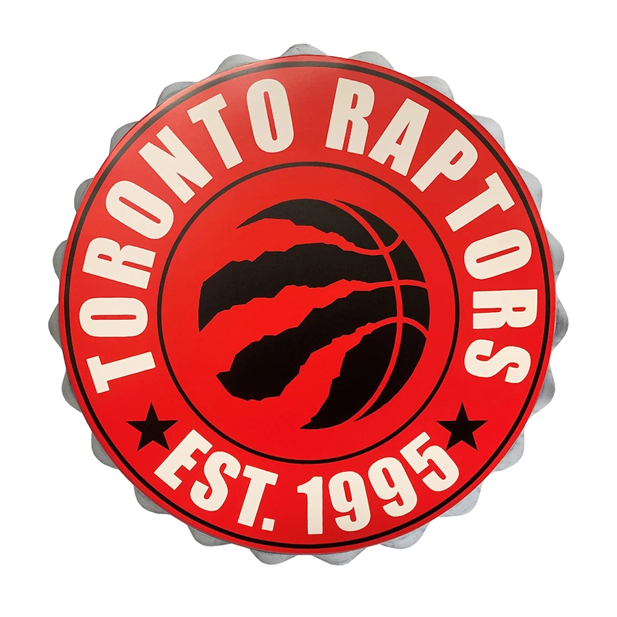 Image 721238.jpg, Product 721-238 / Price $34.99, Toronto Raptors Bottle Cap Wall Logo from Fanatics on TSC.ca's Sports department