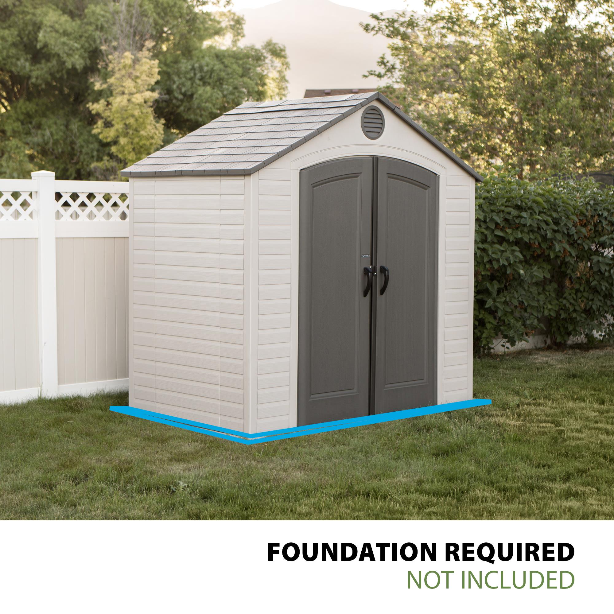 Lifetime 8' x 5' Outdoor Storage Shed - TSC.ca