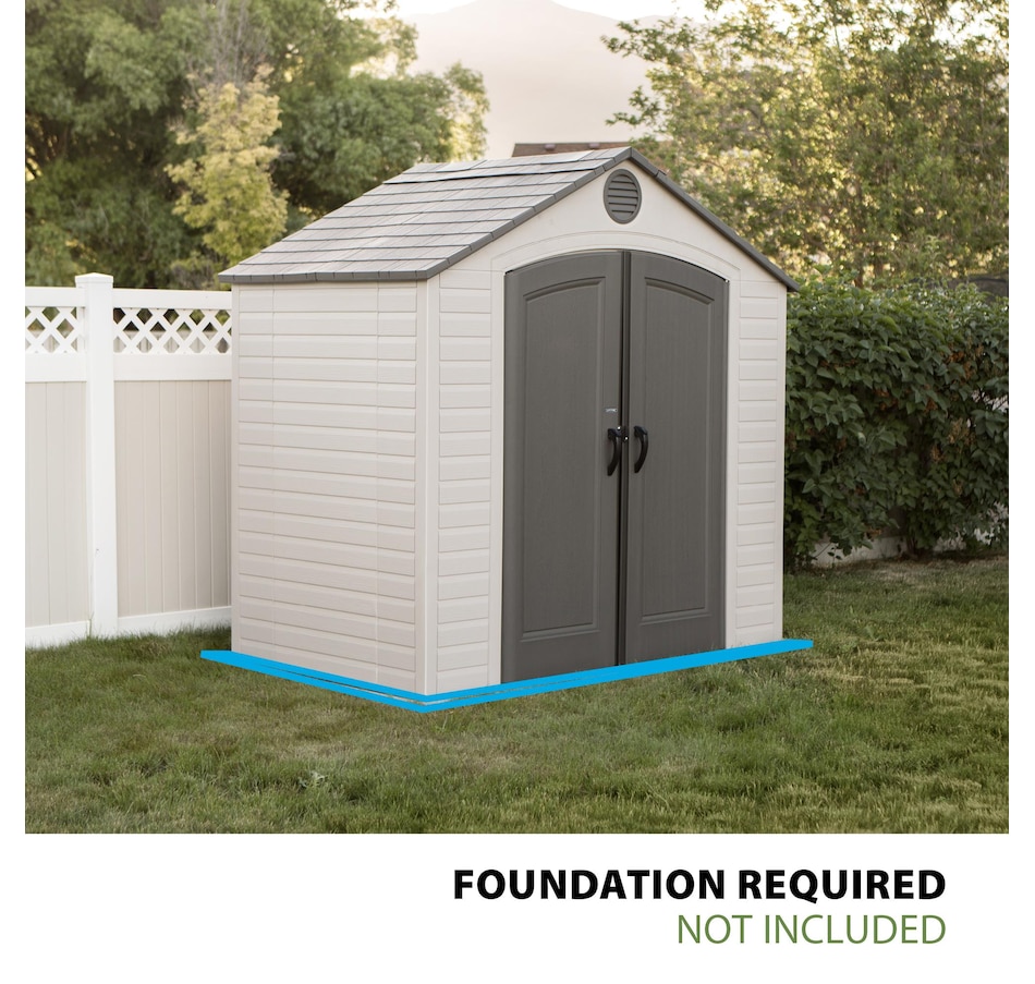 Image 721245_ALTMORE2.jpg, Product 721-245 / Price $1,999.99, Lifetime 8' x 5' Outdoor Storage Shed from Lifetime on TSC.ca's Home & Garden department