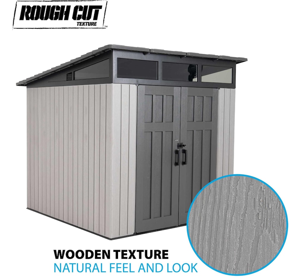 Image 721246_ALTMORE4.jpg, Product 721-246 / Price $2,699.99, Lifetime 8.3' x 8.3' Outdoor Storage Shed from Lifetime on TSC.ca's Home & Garden department