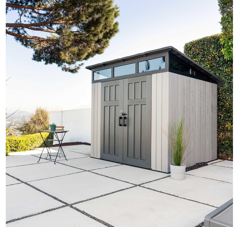 Image 721246_ALTMORE5.jpg, Product 721-246 / Price $2,699.99, Lifetime 8.3' x 8.3' Outdoor Storage Shed from Lifetime on TSC.ca's Home & Garden department