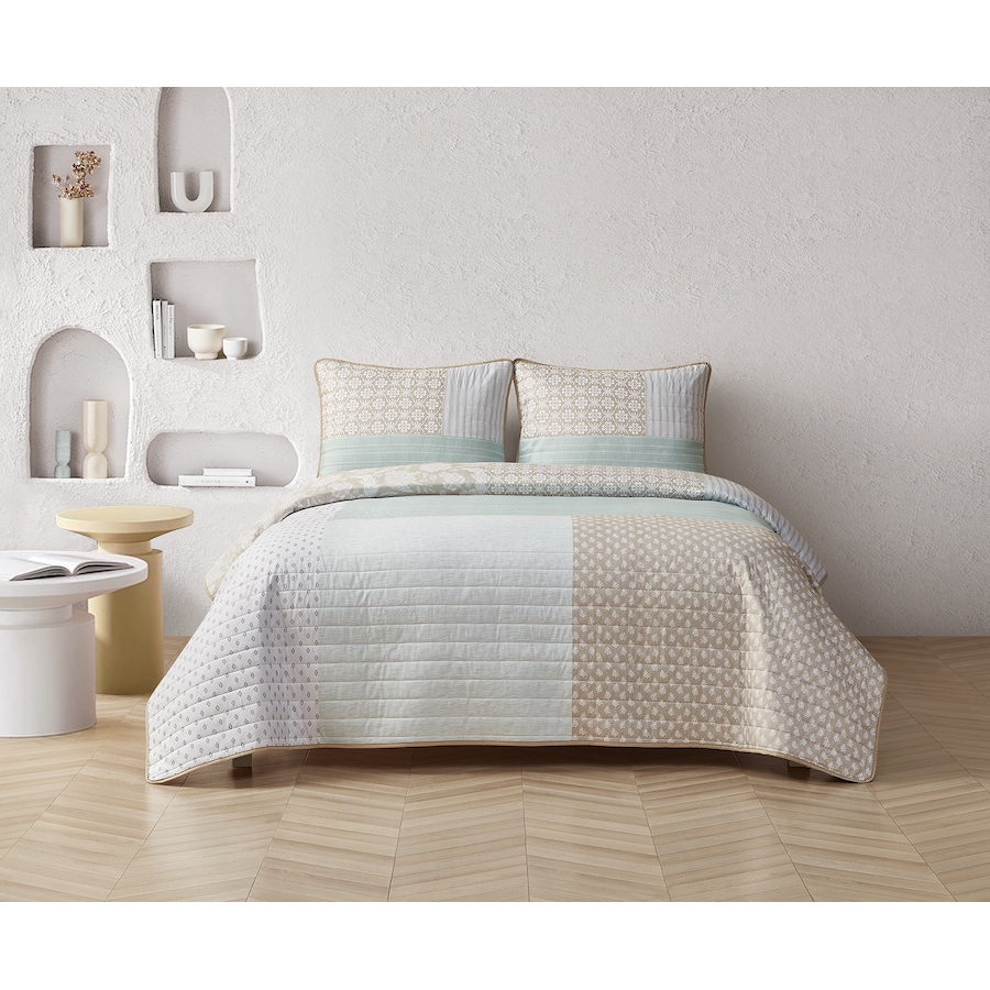 Image 721254.jpg, Product 721-254 / Price $60.00 - $70.00, Beco Home Megan 3-Piece Reversible Quilt Set from Beco Home on TSC.ca's Home & Garden department