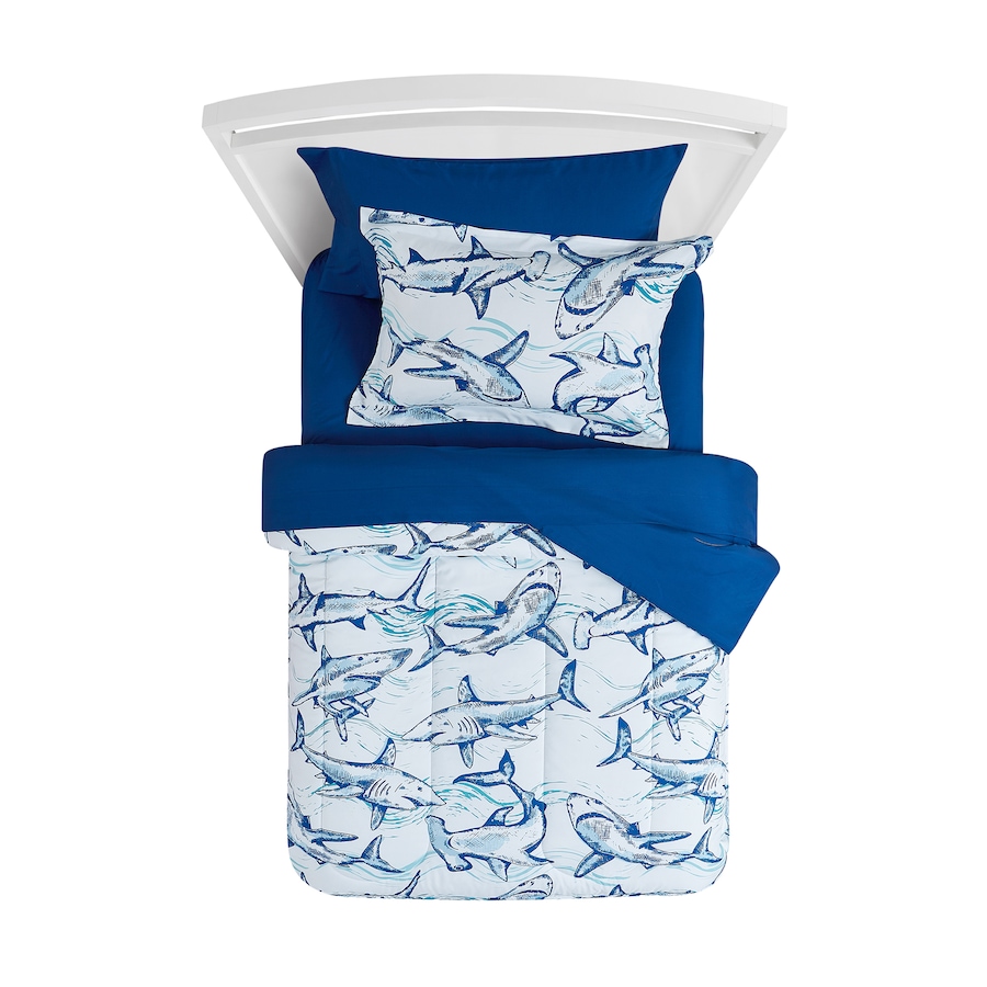 Image 721262_ALTMORE2.jpg, Product 721-262 / Price $70.00, Beco Home Blue Shark Bedding Set for Kids from Beco Home on TSC.ca's Home & Garden department
