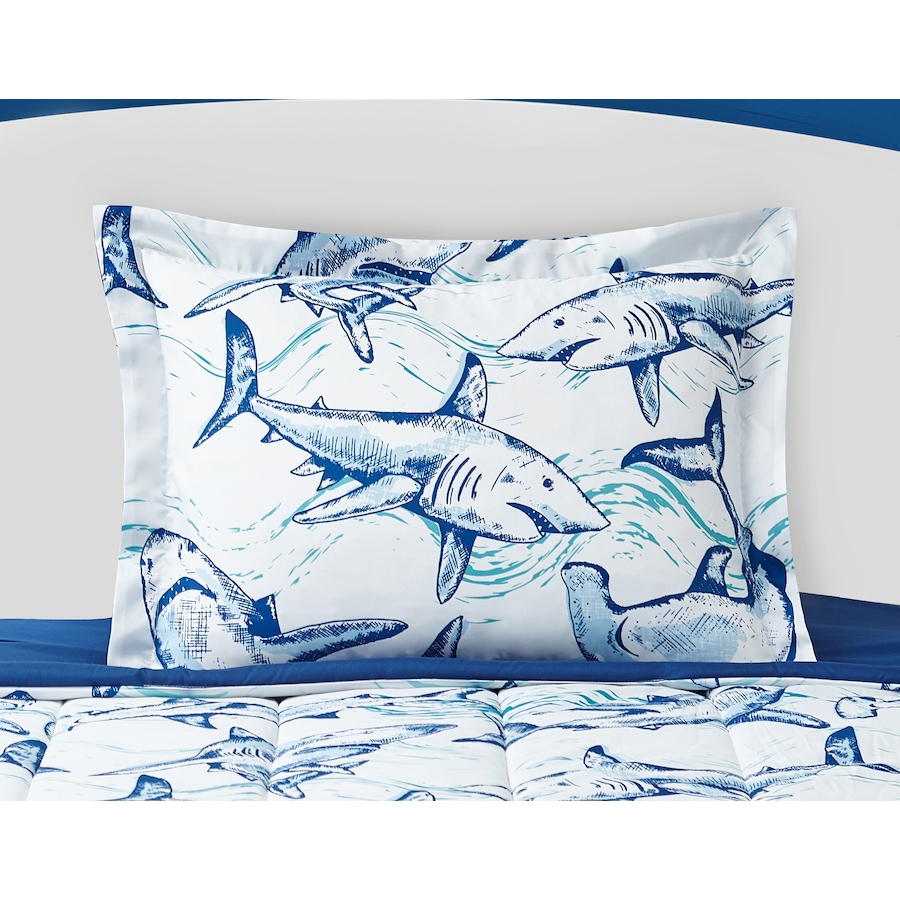 Image 721262_ALTMORE3.jpg, Product 721-262 / Price $70.00, Beco Home Blue Shark Bedding Set for Kids from Beco Home on TSC.ca's Home & Garden department