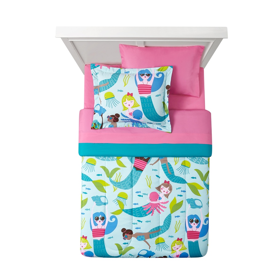 Image 721263_ALTMORE2.jpg, Product 721-263 / Price $64.00 - $70.00, Beco Home Mermaid Bedding Set for Kids from Beco Home on TSC.ca's Home & Garden department