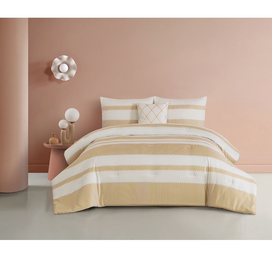 Image 721268.jpg, Product 721-268 / Price $44.00 - $49.00, Beco Home Alina Four-Piece Comforter Set from Beco Home on TSC.ca's Home & Garden department