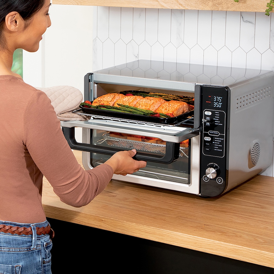 Image 721317_ALTMORE4.jpg, Product 721-317 / Price $449.99, Ninja 12-in-1 Double Oven with FlexDoor from Ninja on TSC.ca's Kitchen department