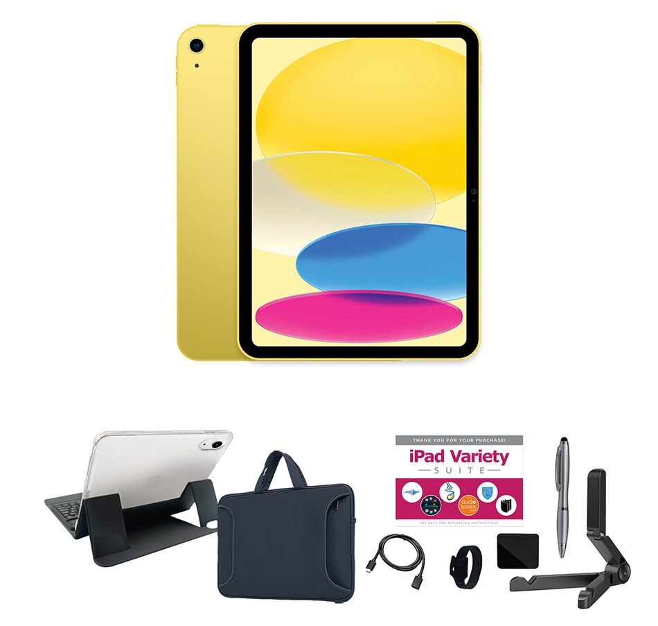 Image 721346_YBLK.jpg, Product 721-346 / Price $999.99 - $1,199.99, Apple iPad 10.9" Tablet (10th-gen, 64GB or 256GB) from Apple on TSC.ca's Electronics department