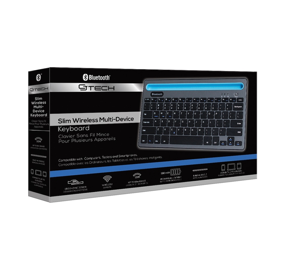 Image 721352_ALTMORE2.jpg, Product 721-352 / Price $39.99, CJ Tech Slim Wireless Bluetooth Keyboard from CJ Tech on TSC.ca's Electronics department
