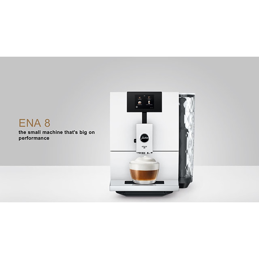 Image 721427.jpg, Product 721-427 / Price $2,695.00, JURA ENA 8 Full Nordic White - Automatic Bean-to-Cup Espresso and Specialty Coffee Machine from Jura on TSC.ca's Kitchen department
