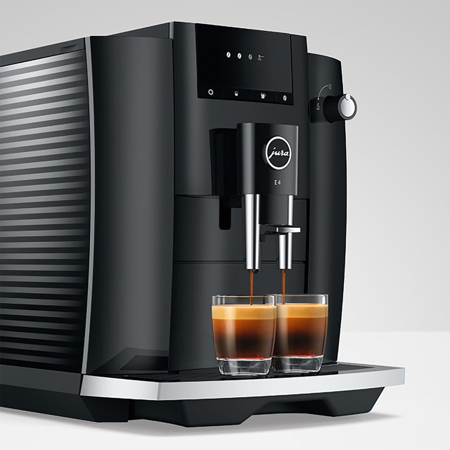 Image 721428_ALTMORE1.jpg, Product 721-428 / Price $1,795.00, JURA E4 Piano Black - Automatic Bean-to-Cup Espresso Machine from Jura on TSC.ca's Kitchen department