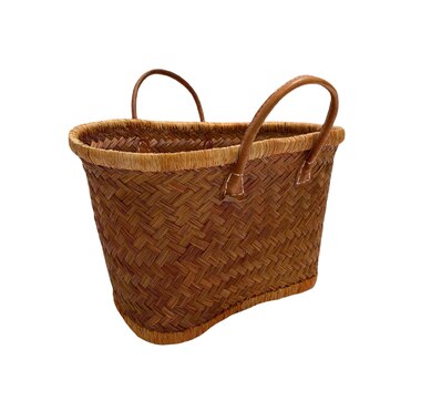 Dolce & Gourmando Beach/Market Straw Aravola Medium Bag