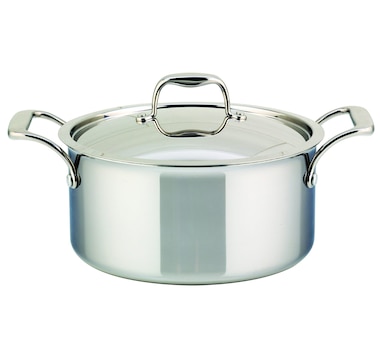 Meyer SuperSteel Clad Stainless Steel Covered Dutch Oven
