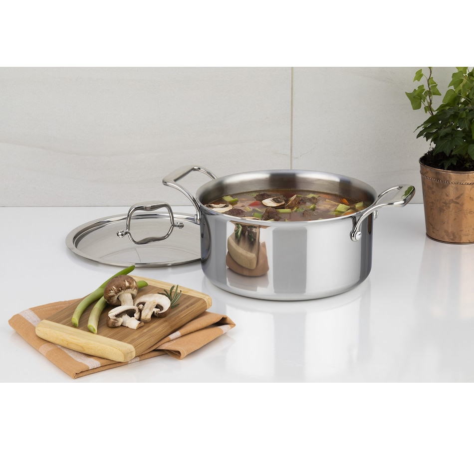 Image 721452_ALTMORE2.jpg, Product 721-452 / Price $119.99, Meyer SuperSteel Clad Stainless Steel Covered Dutch Oven from Meyer on TSC.ca's Kitchen department
