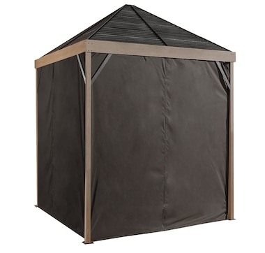 Sojag Sanibel Brown Polyester Curtains 