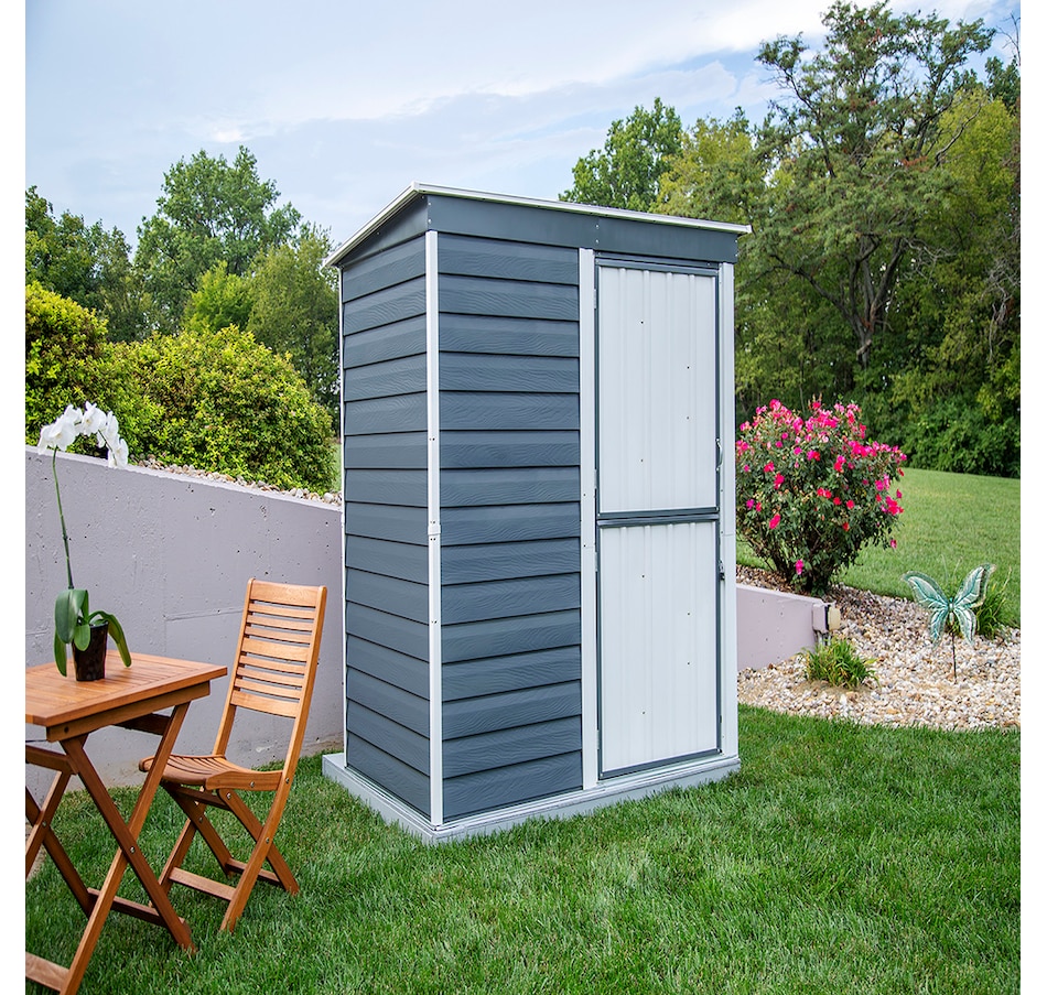 Image 721472_ALTMORE2.jpg, Product 721-472 / Price $579.99, Arrow Shed-in-a-Box Steel Outdoor Storage Shed (6' x 4', galvanized) from Arrow on TSC.ca's Home & Garden department
