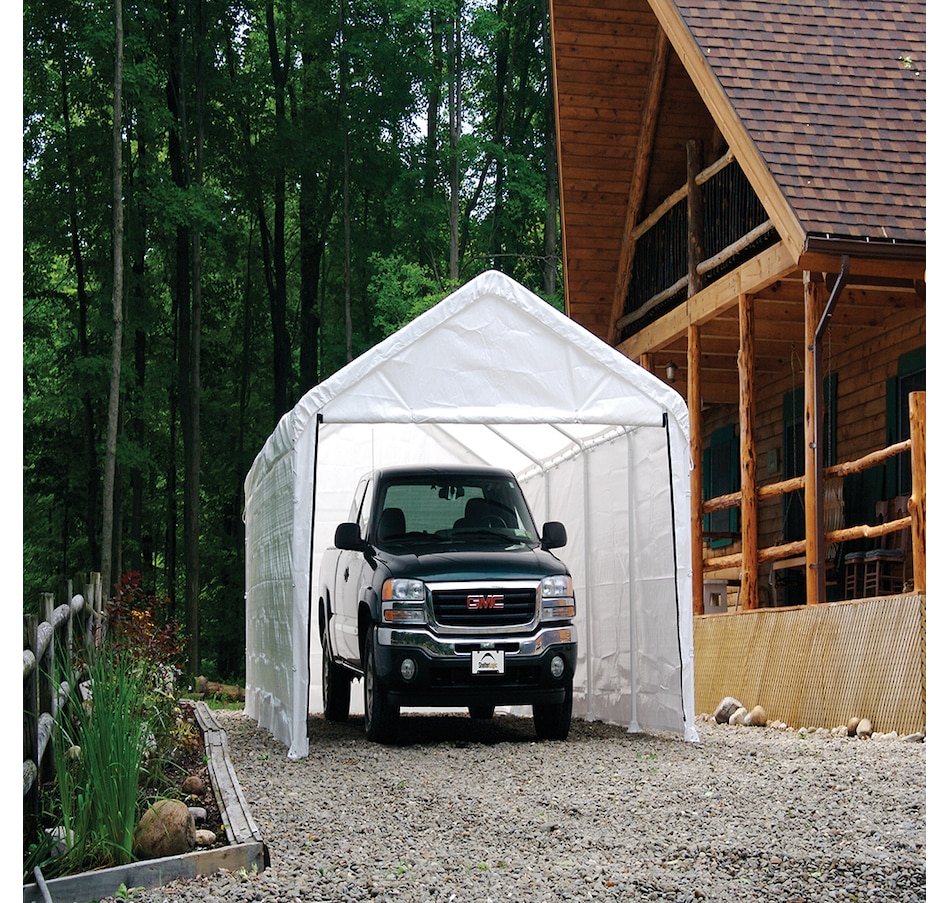 Image 721476_ALTMORE1.jpg, Product 721-476 / Price $159.99, Shelterlogic Canopy Enclosure Kit for the Supermax (12' x 26') from ShelterLogic on TSC.ca's Home & Garden department