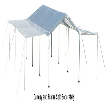 Shelterlogic MaxAP White Canopy Extension Kit (10' x 20')
