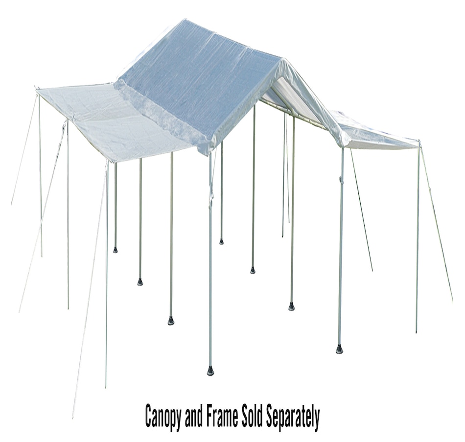 Image 721477.jpg, Product 721-477 / Price $149.99, Shelterlogic MaxAP White Canopy Extension Kit (10' x 20') from ShelterLogic on TSC.ca's Home & Garden department