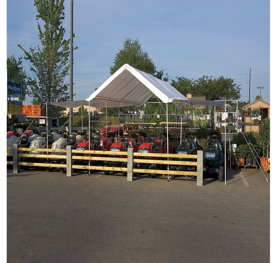 Image 721477_ALTMORE3.jpg, Product 721-477 / Price $149.99, Shelterlogic MaxAP White Canopy Extension Kit (10' x 20') from ShelterLogic on TSC.ca's Home & Garden department