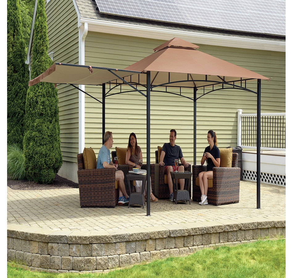 Image 721482_ALTMORE2.jpg, Product 721-482 / Price $399.99, Shelterlogic Redwood Gazebo (11' x 11') from ShelterLogic on TSC.ca's Home & Garden department