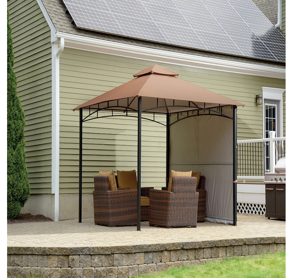 Image 721482_ALTMORE4.jpg, Product 721-482 / Price $399.99, Shelterlogic Redwood Gazebo (11' x 11') from ShelterLogic on TSC.ca's Home & Garden department