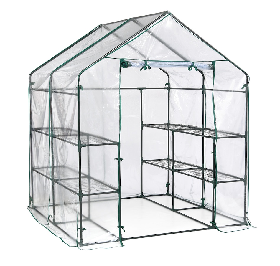 Image 721489.jpg, Product 721-489 / Price $99.99, Miracle-Gro Mini Greenhouse (4'8" x 4'8" x 6'5") from Miracle-Gro on TSC.ca's Home & Garden department