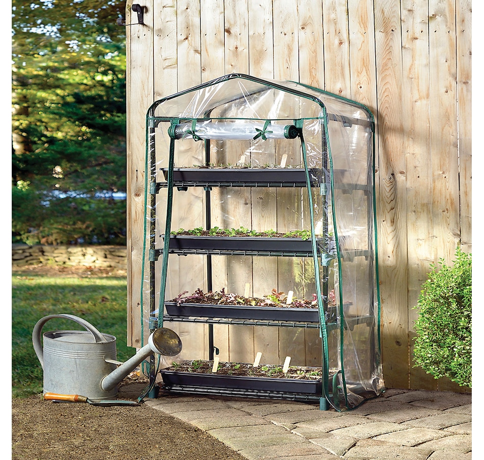 Image 721490_ALTMORE1.jpg, Product 721-490 / Price $49.99, Miracle-Gro Mini Greenhouse (23" x 17" x 57") from Miracle-Gro on TSC.ca's Home & Garden department