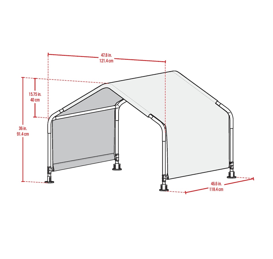 Image 721506_ALTMORE3.jpg, Product 721-506 / Price $99.99, Shelterlogic Pet Shelter (4' x 4' x 3') from ShelterLogic on TSC.ca's Home & Garden department