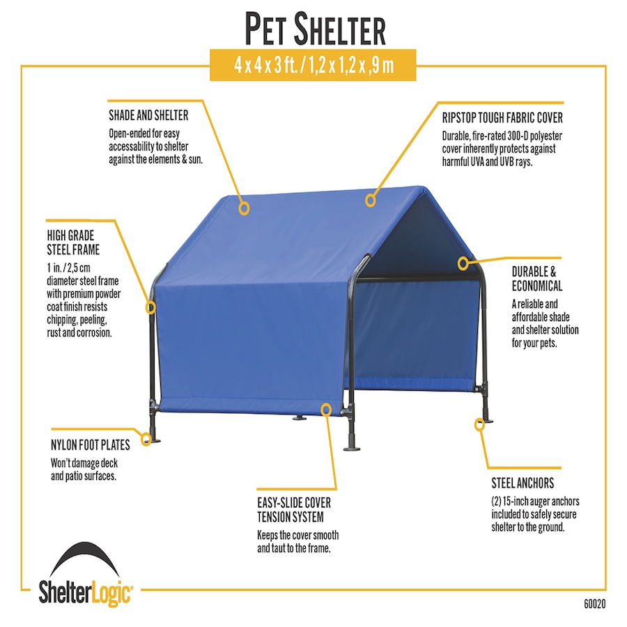 Image 721506_ALTMORE4.jpg, Product 721-506 / Price $99.99, Shelterlogic Pet Shelter (4' x 4' x 3') from ShelterLogic on TSC.ca's Home & Garden department