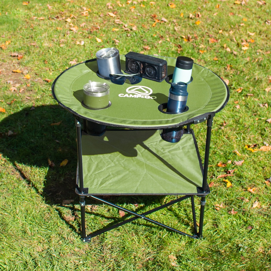 Image 721518_ALTMORE1.jpg, Product 721-518 / Price $49.99, Camp And Go Round Portable Table 28" Diameter Fabric from Camp and Go on TSC.ca's Health & Fitness department