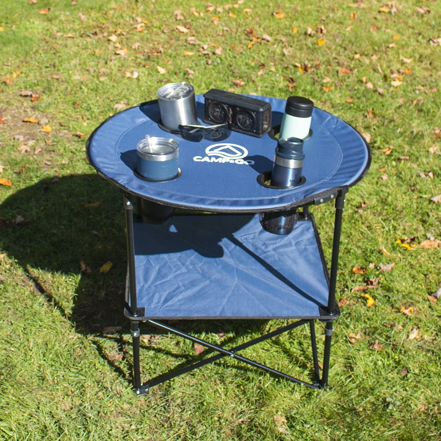 Image 721518_ALTMORE2.jpg, Product 721-518 / Price $49.99, Camp And Go Round Portable Table 28" Diameter Fabric from Camp and Go on TSC.ca's Health & Fitness department