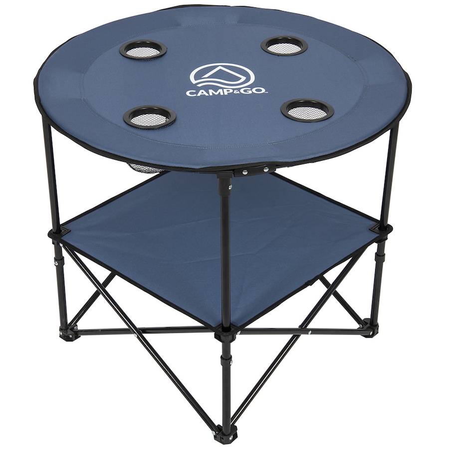 Image 721518_BLU.jpg, Product 721-518 / Price $49.99, Camp And Go Round Portable Table 28" Diameter Fabric from Camp and Go on TSC.ca's Health & Fitness department