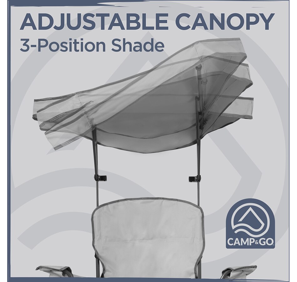 Image 721522_ALTMORE5.jpg, Product 721-522 / Price $59.99, Camp and Go Max Shade Quad Camping Chair from Camp and Go on TSC.ca's Health & Fitness department