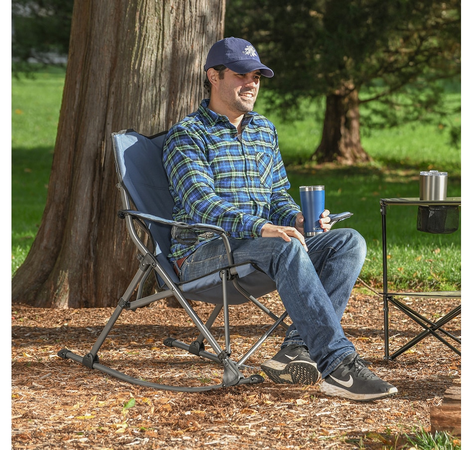 Image 721523_ALTMORE2.jpg, Product 721-523 / Price $84.99, Camp and Go Soft Arm Rocking Quad Chair from Camp and Go on TSC.ca's Health & Fitness department