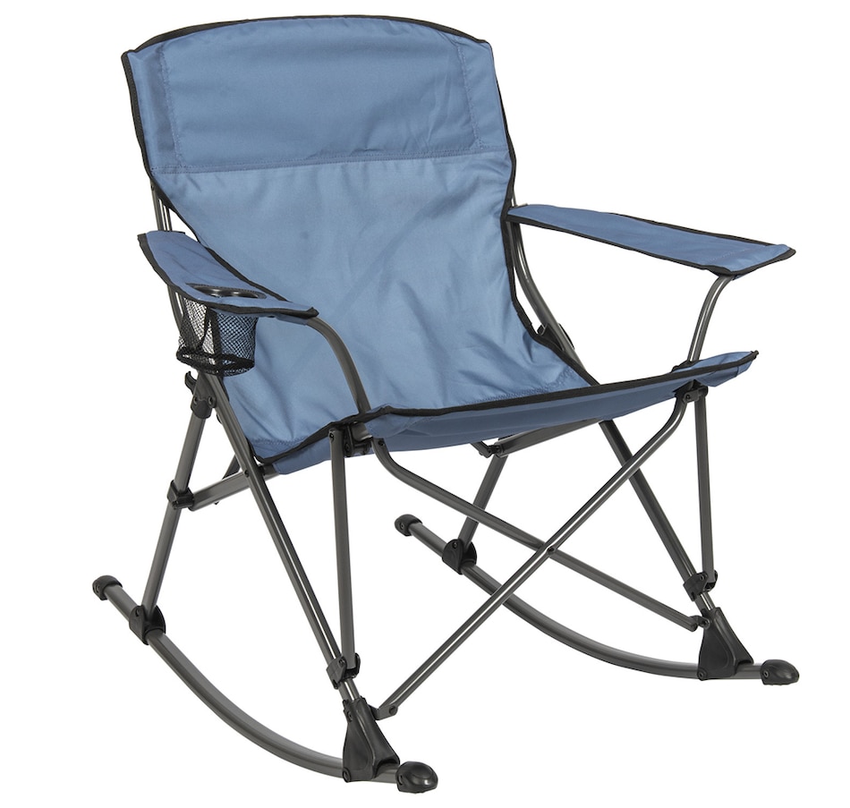 Image 721523_SBL.jpg, Product 721-523 / Price $84.99, Camp and Go Soft Arm Rocking Quad Chair from Camp and Go on TSC.ca's Health & Fitness department