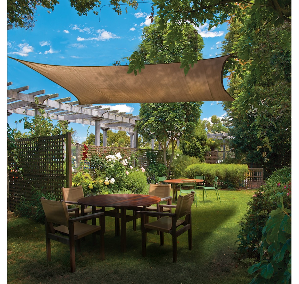 Image 721526_ALTMORE2.jpg, Product 721-526 / Price $99.99, Shelterlogic Shade Sail Square Heavyweight 12' x 12' from ShelterLogic on TSC.ca's Home & Garden department