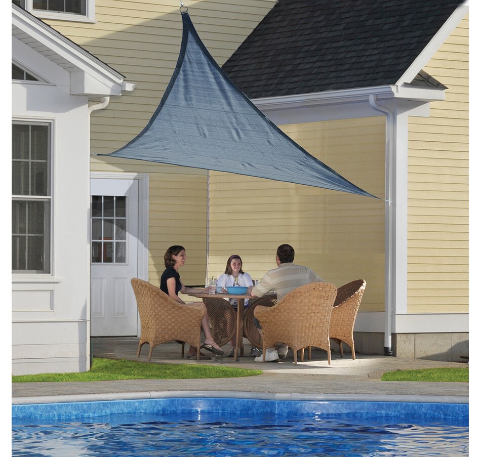 Image 721530_ALTMORE1.jpg, Product 721-530 / Price $69.99, Shelterlogic Shade Sail Triangle Heavyweight 16' x 16' from ShelterLogic on TSC.ca's Home & Garden department