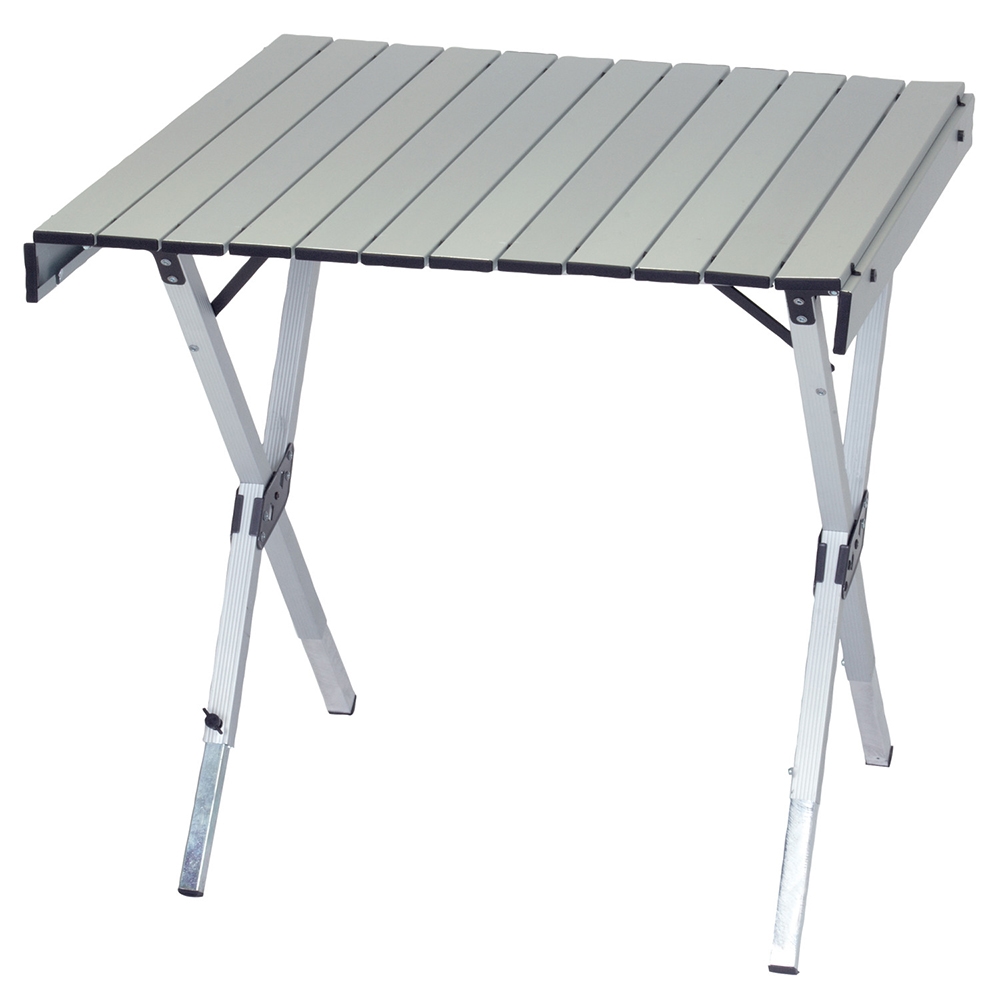 Camp and Go Aluminum Expandable Roll Top Table - TSC.ca