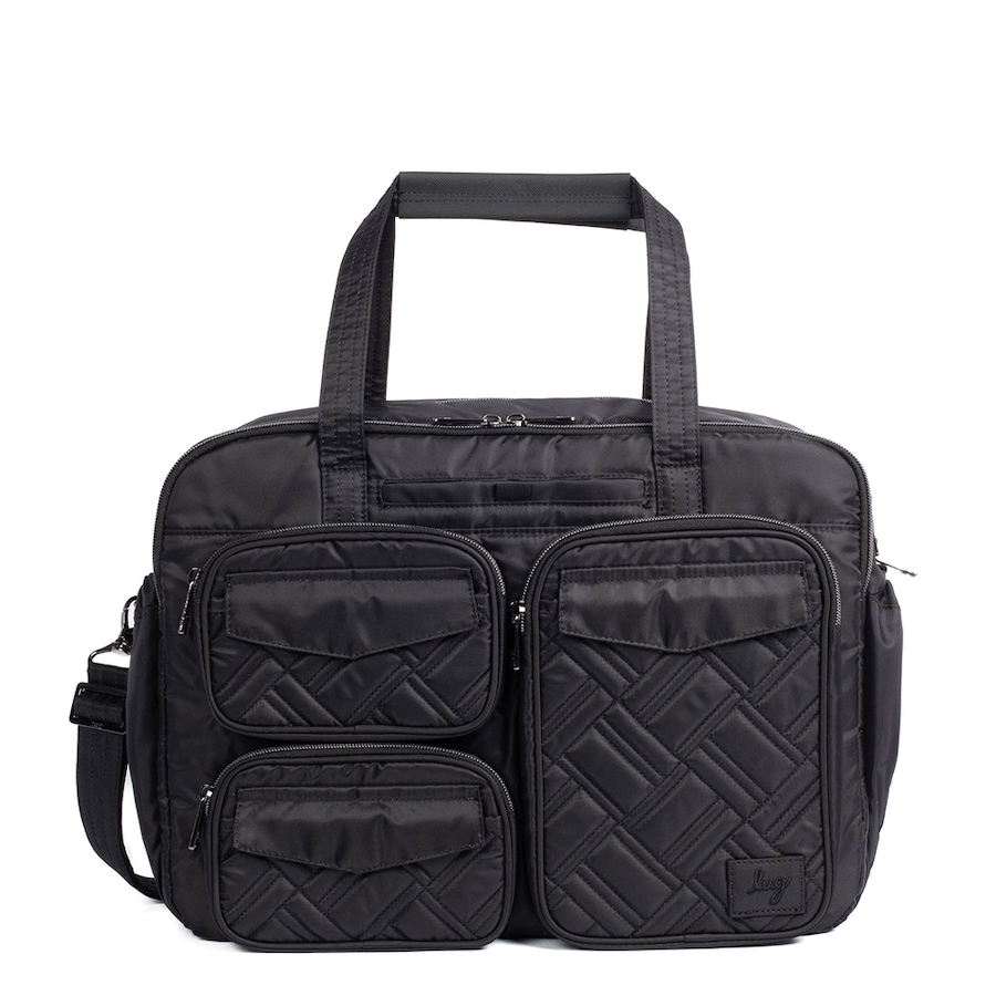 lug “Mini Puddle Jumper” Backpack with Dual Front Pockets in Black Lug Legacy Mini Puddle Jumper Convertible Backpack Crossbody  main image 4
