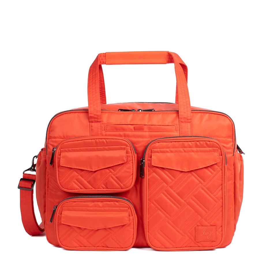 Image 721546_PAA.jpg, Product 721-546 / Price $162.50, Lug Medium Top Handle Tote - Puddle Jumper Duffel 2 from Lug on TSC.ca's Home & Garden department