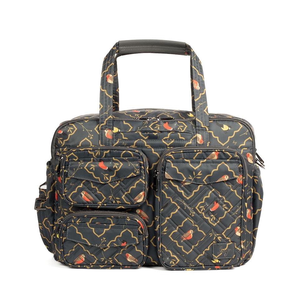 Image 721546_SBGR.jpg, Product 721-546 / Price $162.50, Lug Medium Top Handle Tote - Puddle Jumper Duffel 2 from Lug on TSC.ca's Home & Garden department